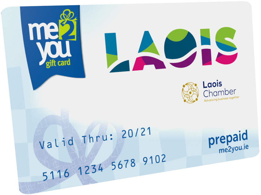 me2you laois gift card